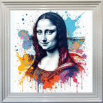 Our Lisa - Colour Splash Wall Art