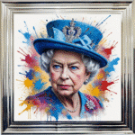 Her Madge - Colour Splash Wall Art