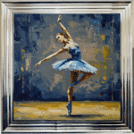 The Pique - Abstract Framed Wall Art