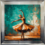 On Point - Abstract Framed Wall Art
