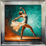 Fearless- Abstract Framed Wall Art