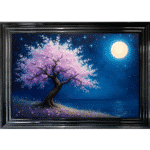 Tree of Lilac - Framed Wall Art
