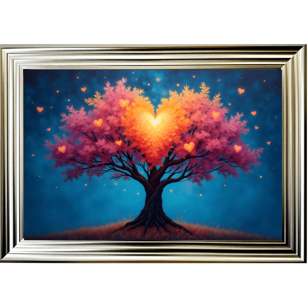 Untitled - 2025-06-13T131354.583 Tree of Hearts - Framed Wall Art