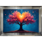 Tree of Hearts - Framed Wall Art