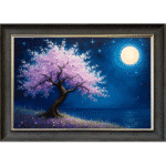 Tree of Lilac - Framed Wall Art