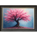 Tree of Pink - Framed Wall Art