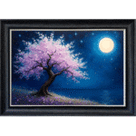 Tree of Lilac - Framed Wall Art