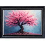 Tree of Pink - Framed Wall Art