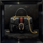 Gucci Bag - Framed wall art