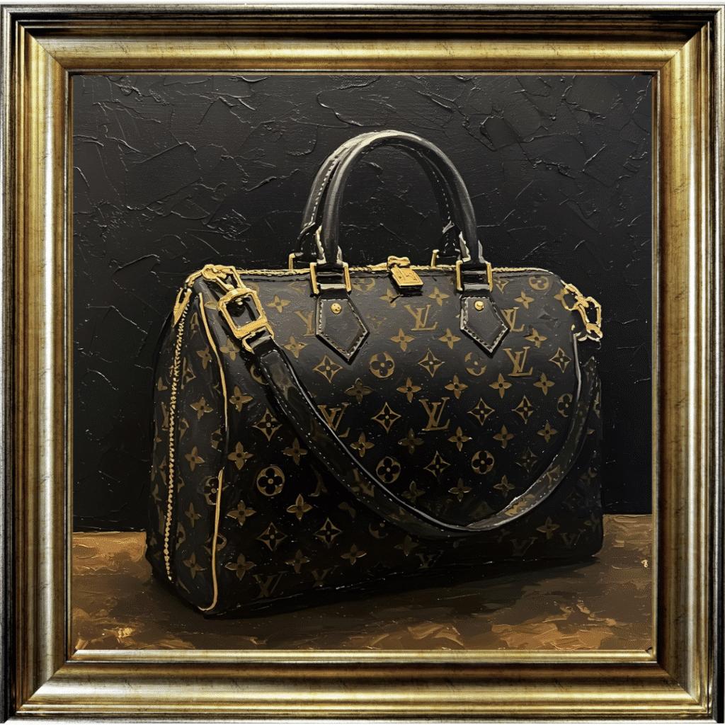 Louis Vuitton Bag - Framed wall art