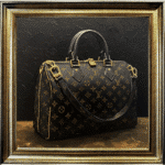 Louis Vuitton Bag - Framed wall art