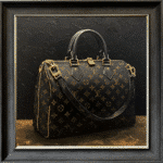 Louis Vuitton Bag - Framed wall art