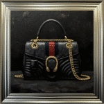 Gucci Bag - Framed wall art