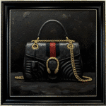 Gucci Bag - Framed wall art