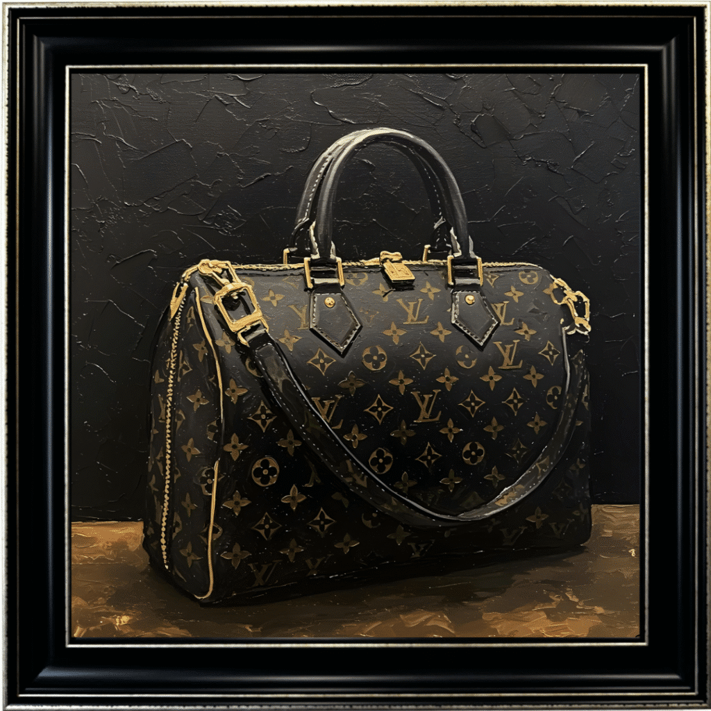 Louis Vuitton Bag - Framed wall art