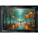 Autumn Park - Framed Wall Art