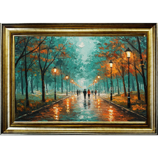 Autumn Park - Framed Wall Art