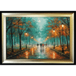 Autumn Park - Framed Wall Art