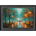 Autumn Park - Framed Wall Art