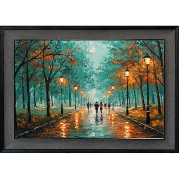 Autumn Park - Framed Wall Art