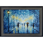Evening Rain - Framed Wall Art