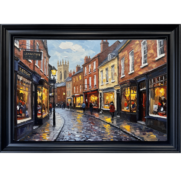 Streets of York - Framed Wall Art