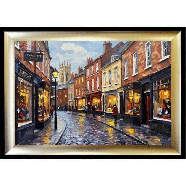 Streets of York - Framed Wall Art