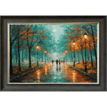 Autumn Park - Framed Wall Art