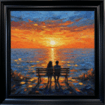 Where Love meets light - Framed Wall Art