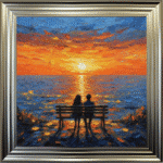 Where Love meets light - Framed Wall Art