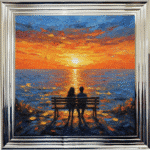 Where Love meets light - Framed Wall Art