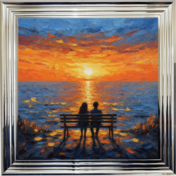 Where Love meets light - Framed Wall Art