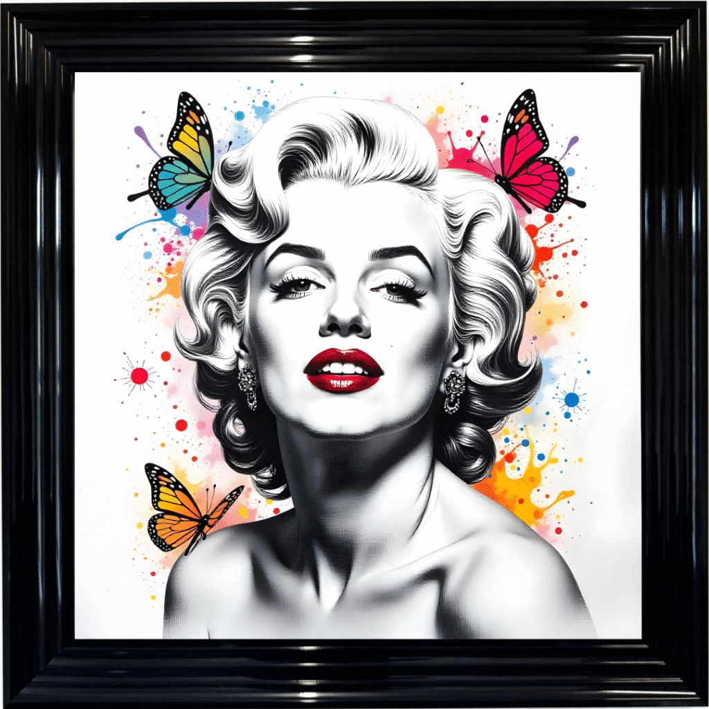 Marilyn Monroe - Colour Splash Framed Wall Art
