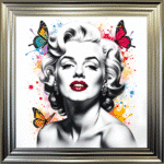Marilyn Monroe - Colour Splash Framed Wall Art