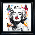 Marilyn Monroe - Colour Splash Framed Wall Art