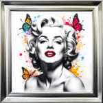 Marilyn Monroe - Colour Splash Framed Wall Art