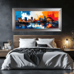 Sidney - Framed Abstract Wall Art - Image 5