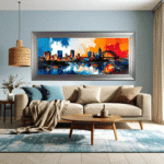 Sidney - Framed Abstract Wall Art - Image 4
