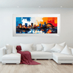 Sidney - Framed Abstract Wall Art - Image 3