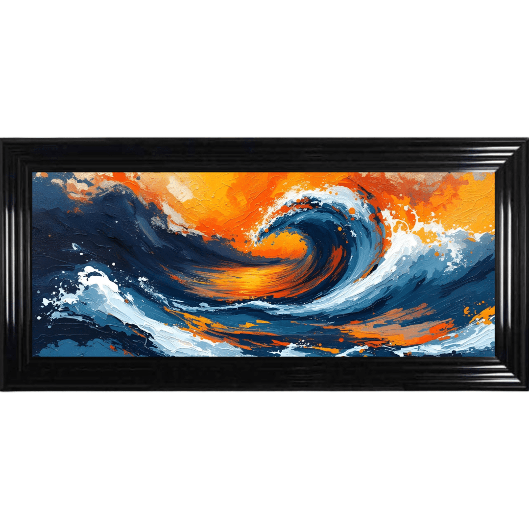 Untitled - 2025-12-10T123337.418 Fury - Framed Abstract Wall Art