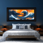 Fury - Framed Abstract Wall Art - Image 2