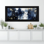 City Hussle - Framed Abstract Wall Art - Image 3