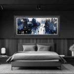 City Hussle - Framed Abstract Wall Art - Image 2
