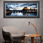 City Castle - Framed Abstract Wall Art - Image 5