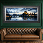 City Castle - Framed Abstract Wall Art - Image 4