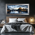 City Castle - Framed Abstract Wall Art - Image 3