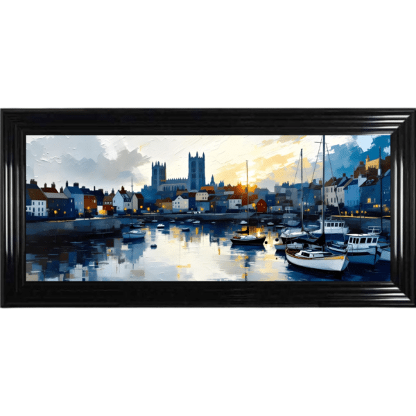 The Bay - Framed Abstract Wall Art