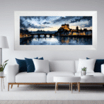 City Castle - Framed Abstract Wall Art - Image 2