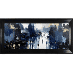 City Hussle - Framed Abstract Wall Art