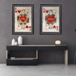 MR Playing Card- Framed Playing Card Wall Art - Image 3